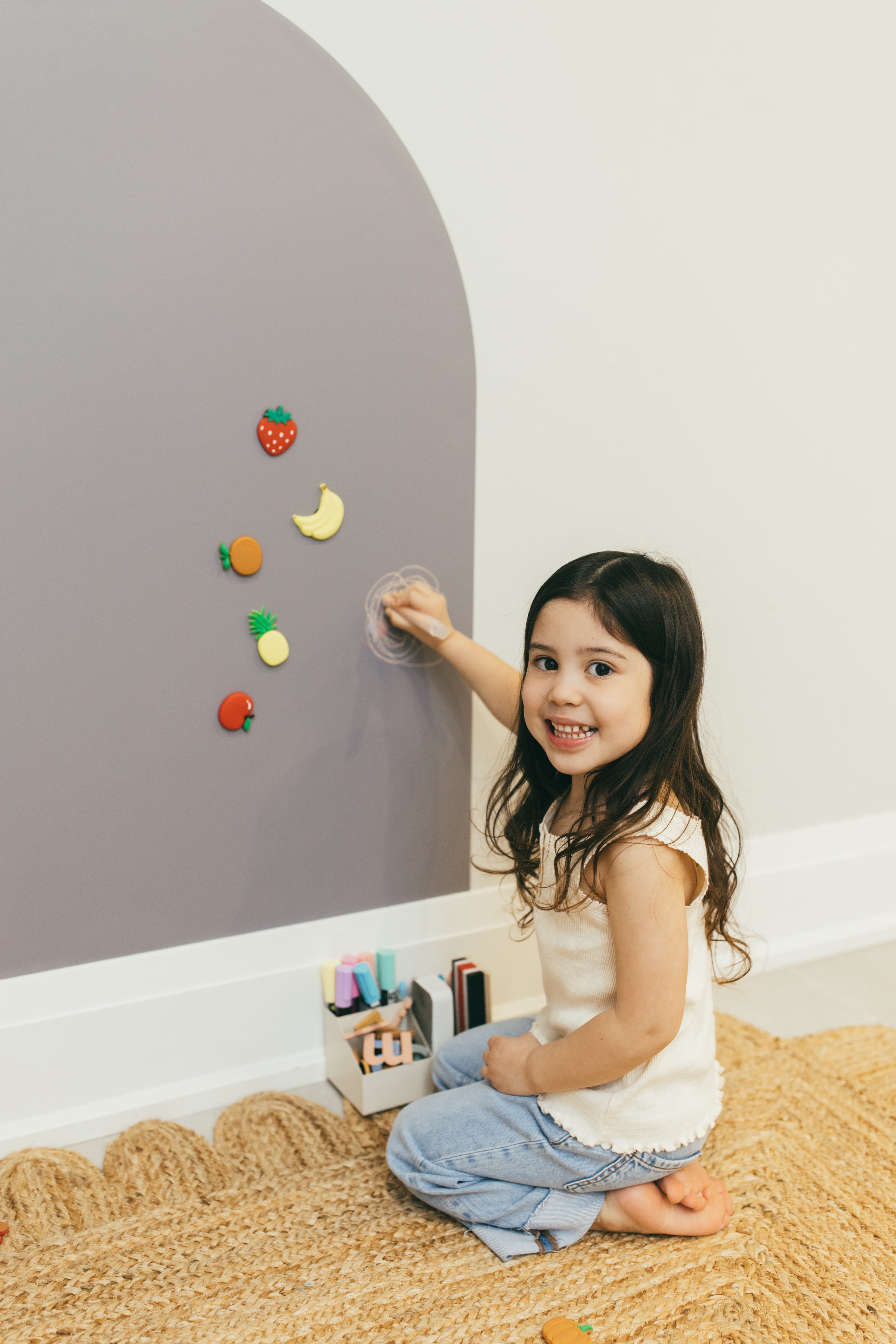 6-Piece Twist-up Chalk Set - Multi Coloured