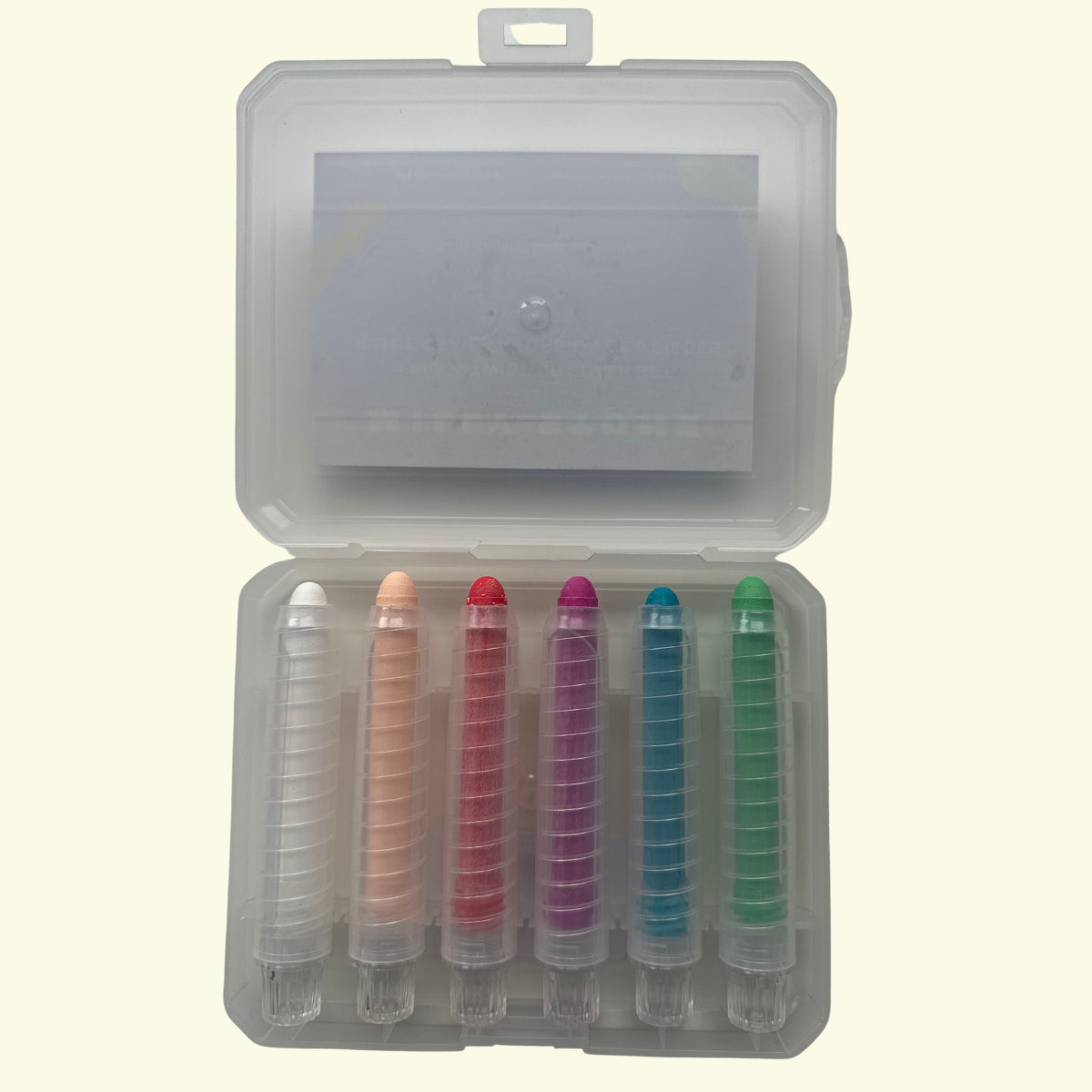 6-Piece Twist-up Chalk Set - Vibrant