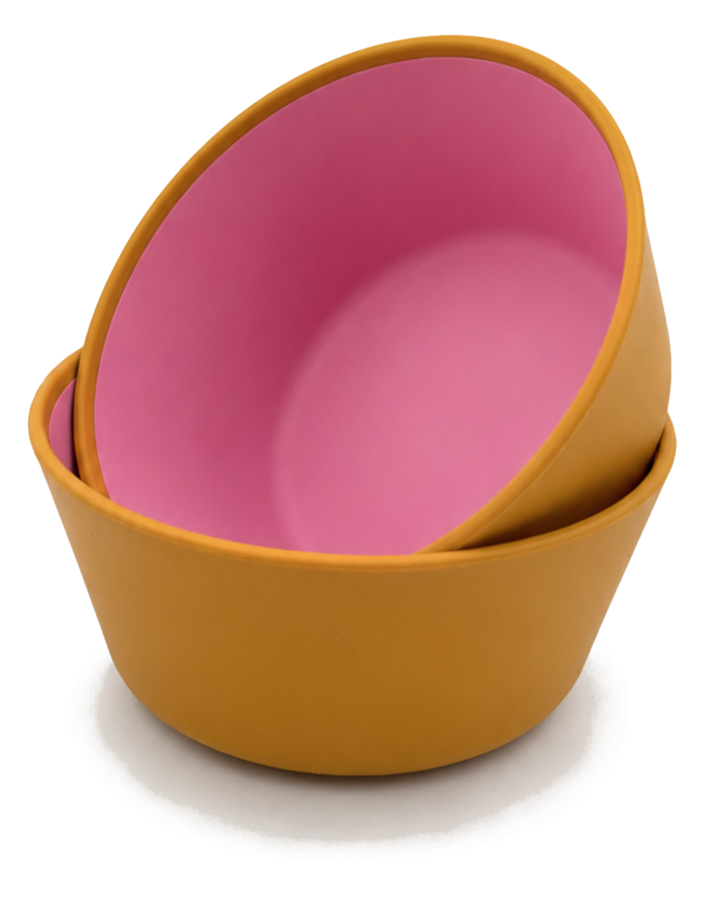Two-Toned Bowl Set - Set of 2