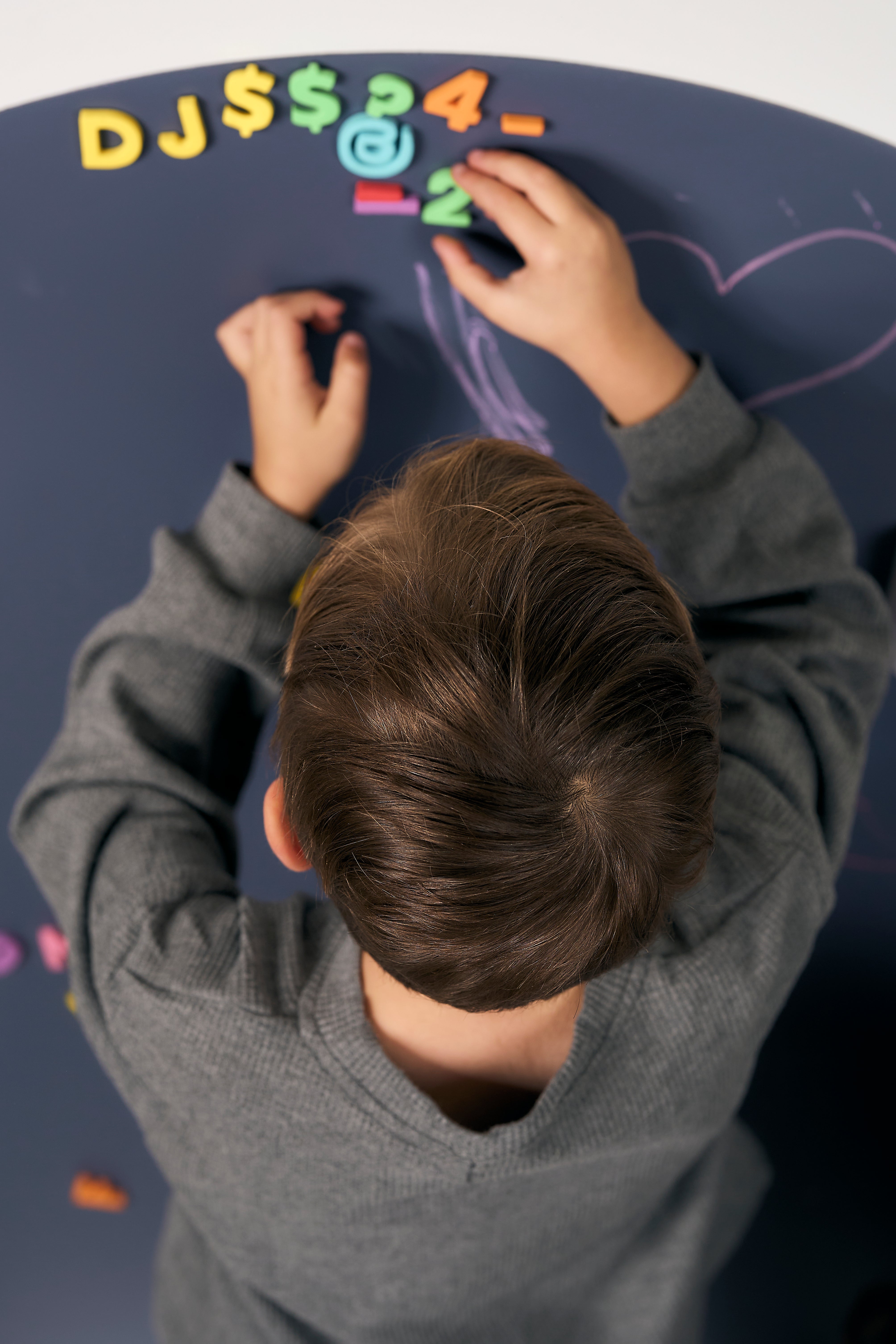 Magnetic Letters, Numbers & Symbols Set - Rainbow