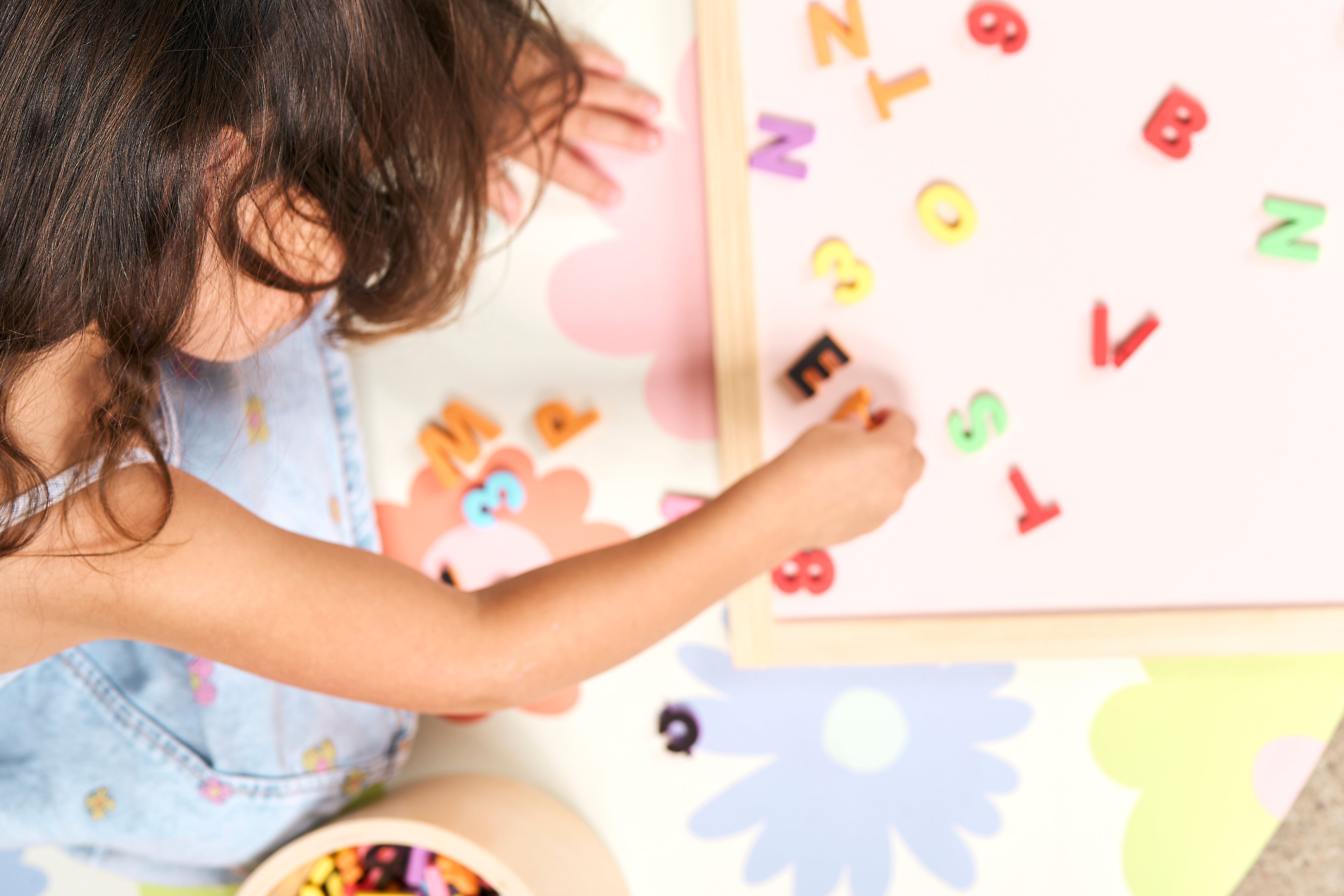 Magnetic Letters, Numbers & Symbols Set - Rainbow