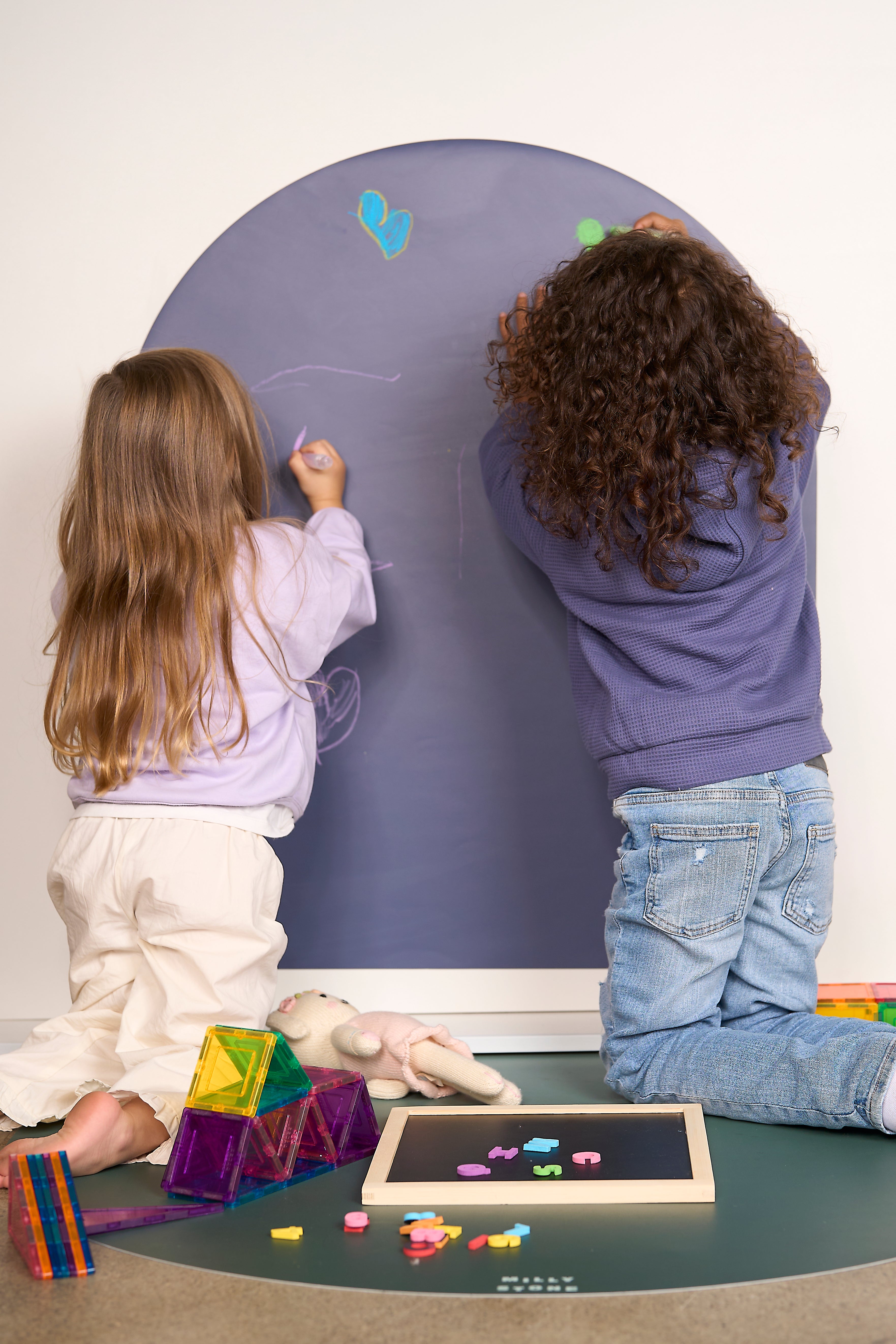 Magic Wall - Arch (Stormy Blue)