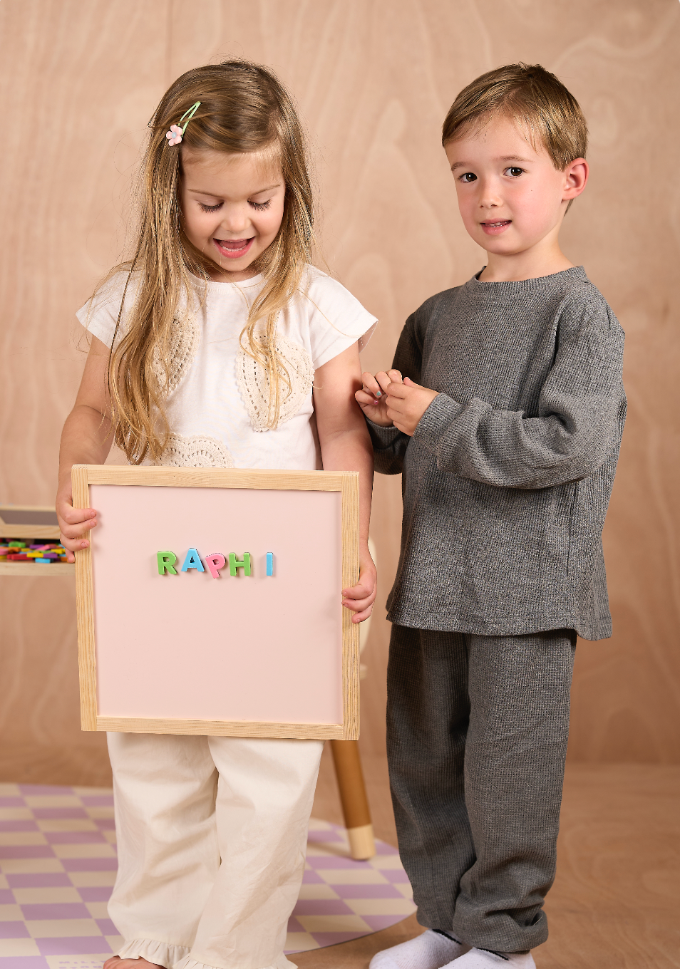 Magnetic Magic Board - Pale Pink