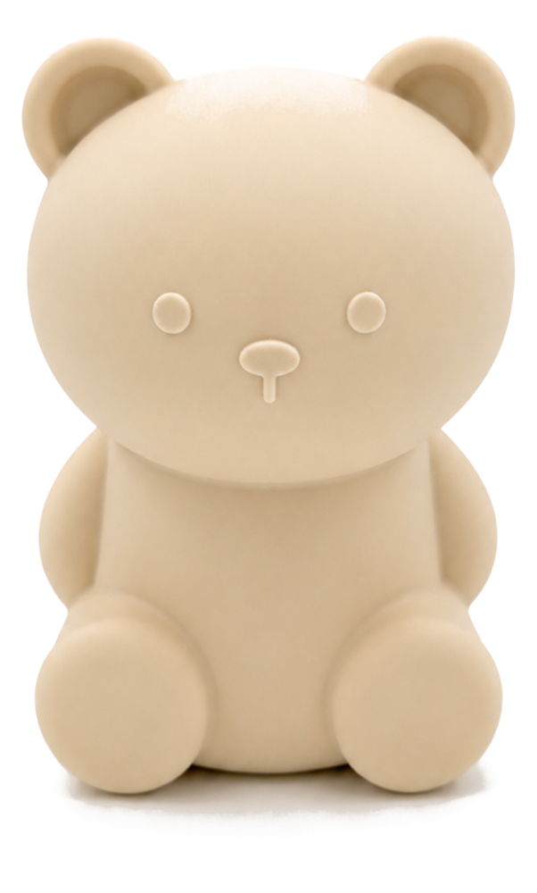 Silicone Toothbrush Holder - Bear