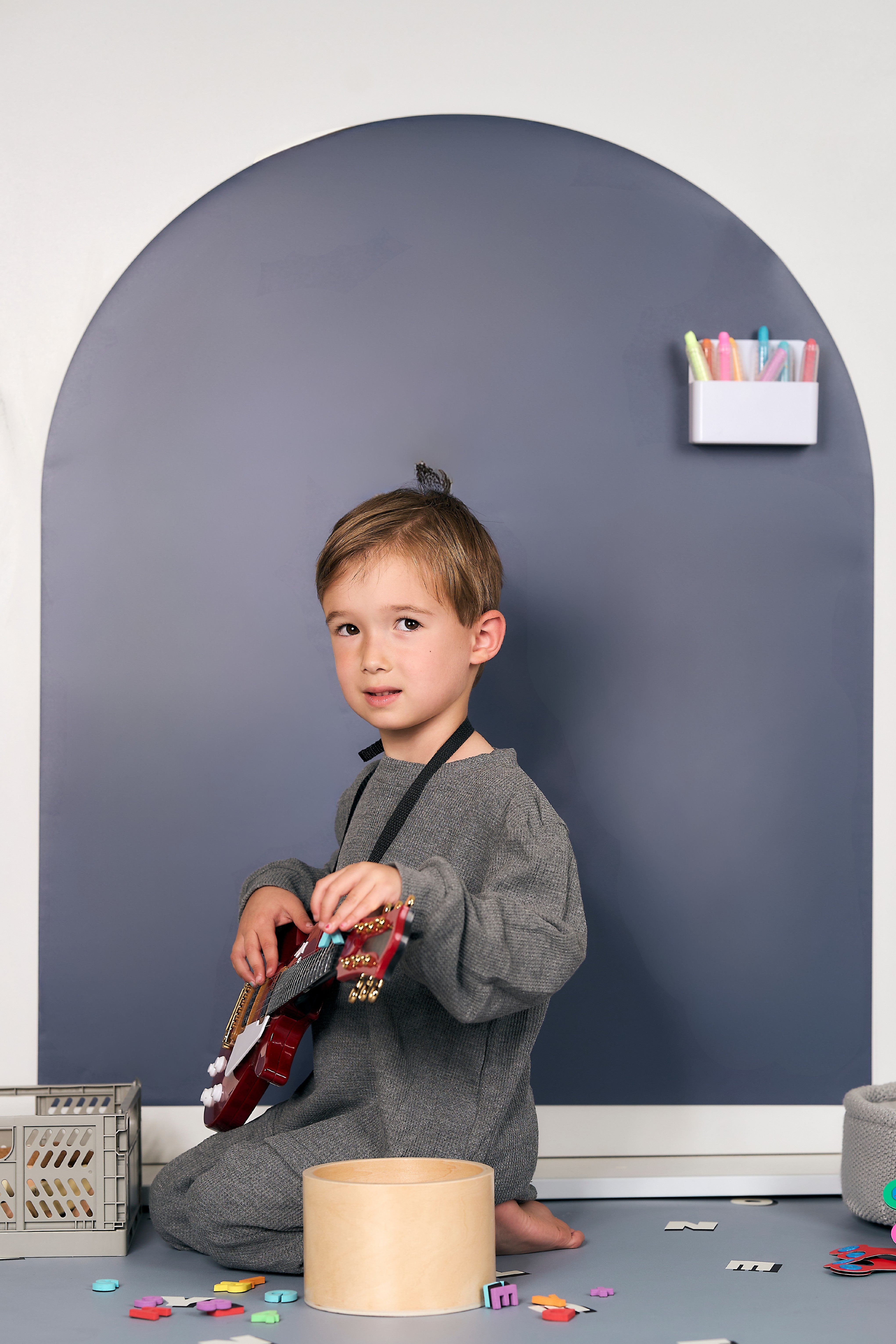 Magnetic Chalk Holder - White