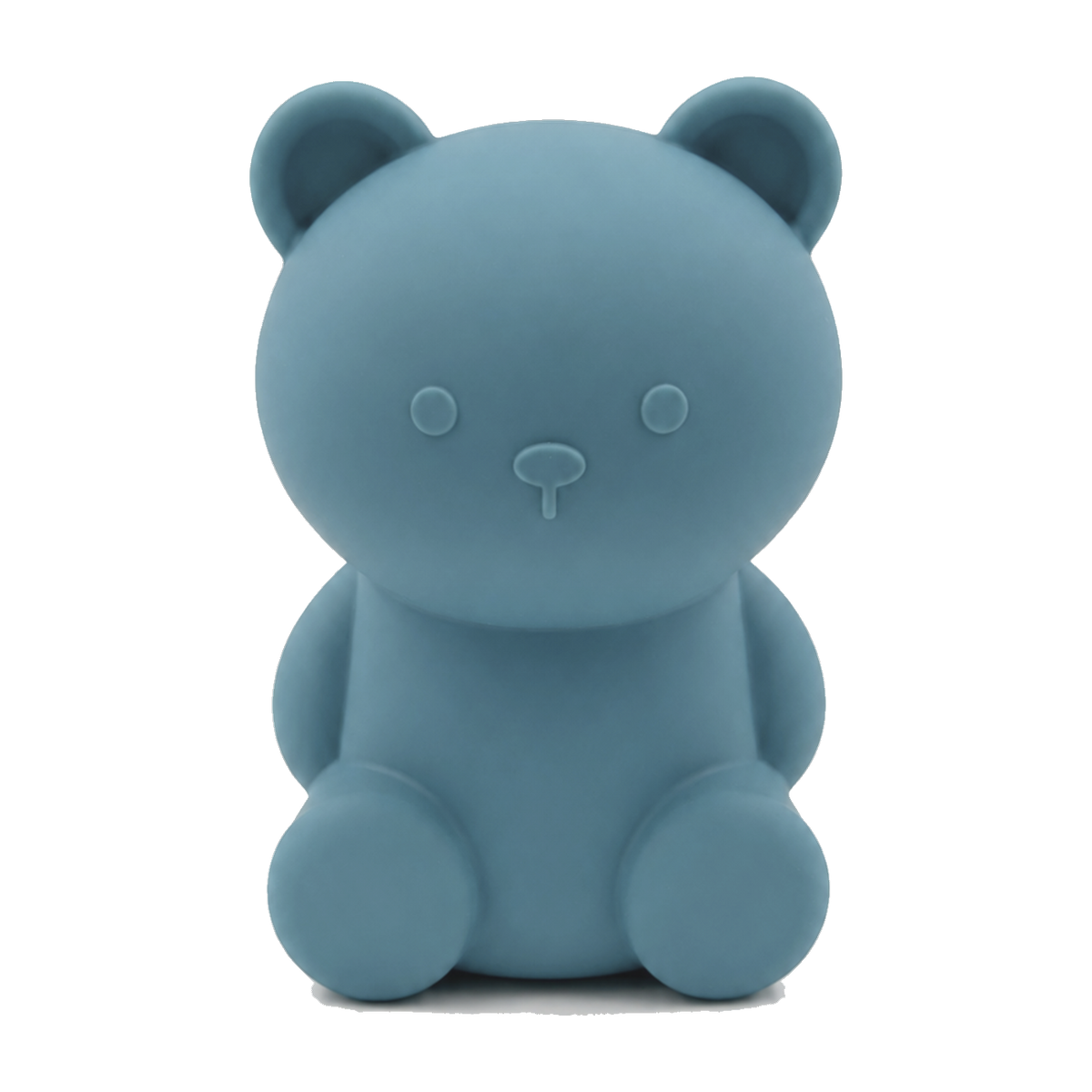 Silicone Toothbrush Holder Bear Hazy Blue