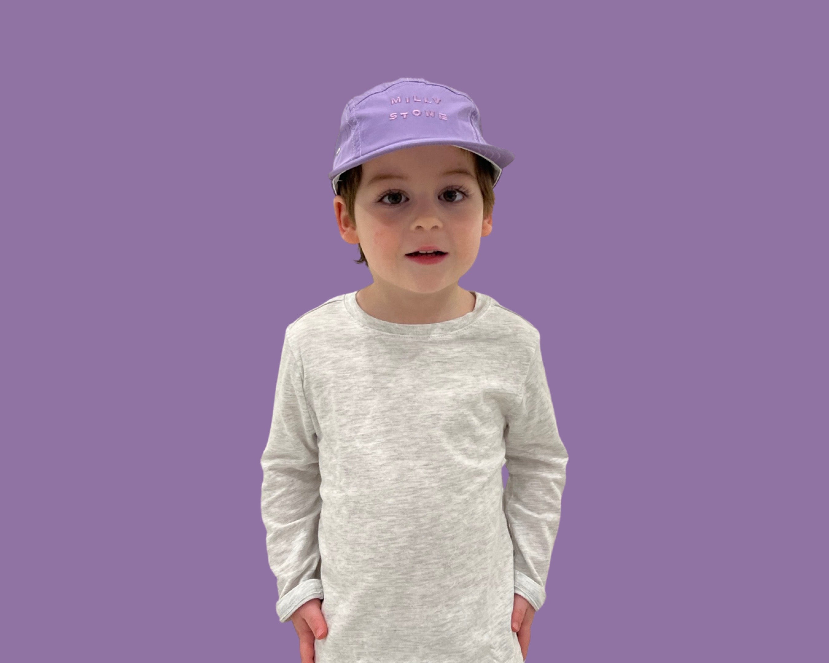 Lilac - Milly Stone 5-Panel Cap