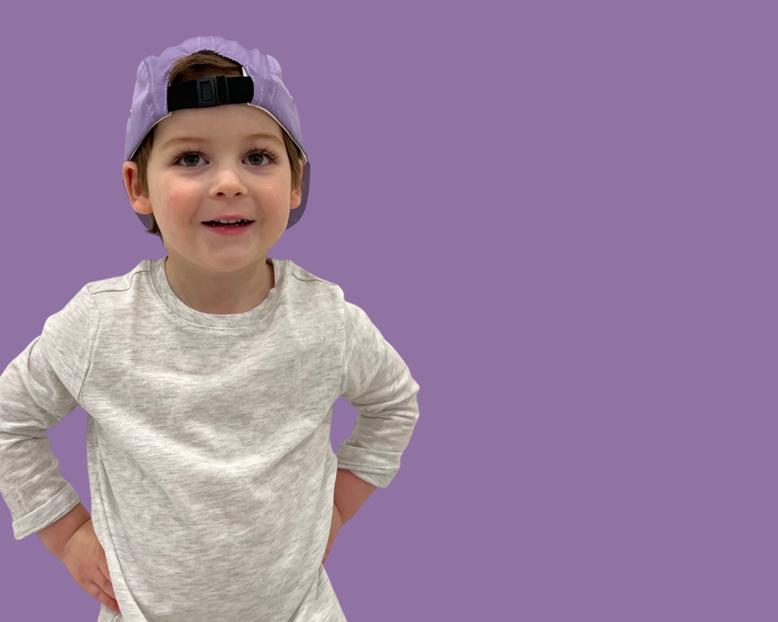 Lilac - Milly Stone 5-Panel Cap