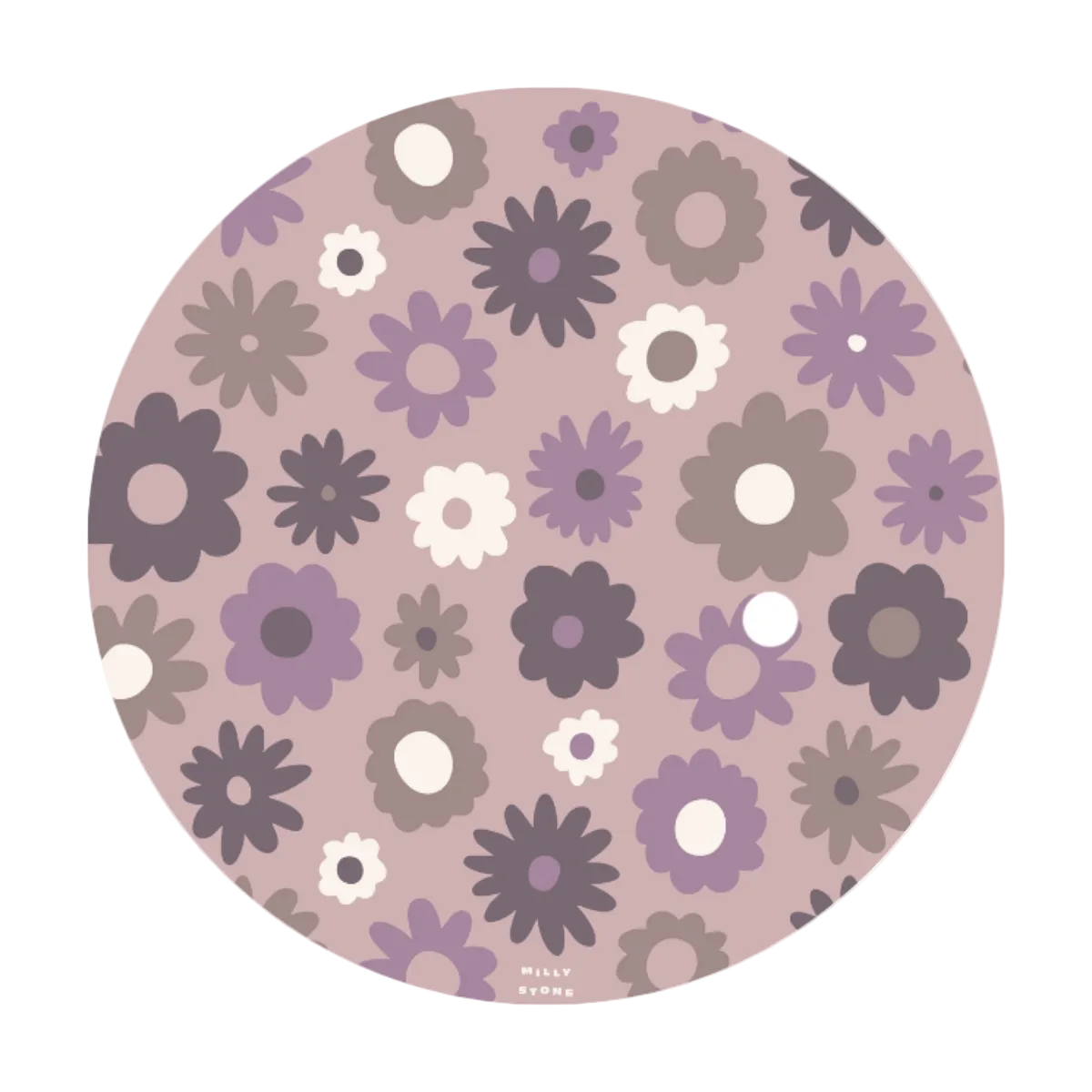 Catch All Mat for Mealtime & Playtime Mess - Dusty Daisy