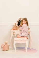 Catch All Mat for Mealtime & Playtime Mess - Cotton Candy