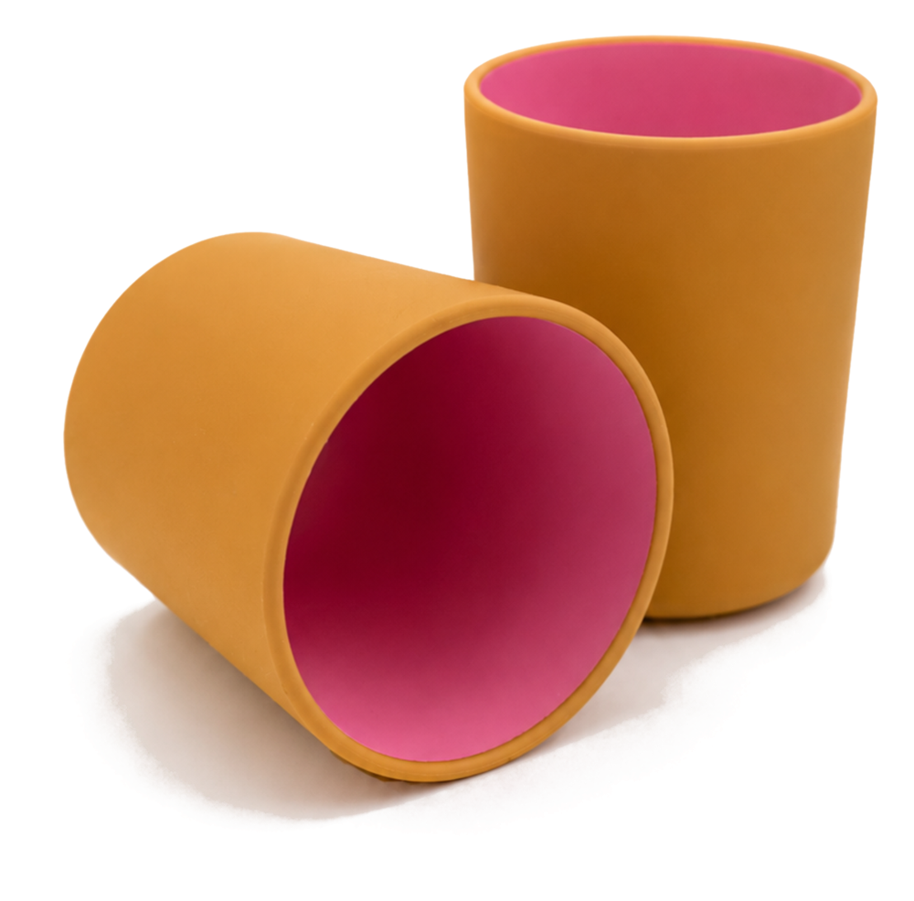 Two-Toned Cup Set - Set of 2