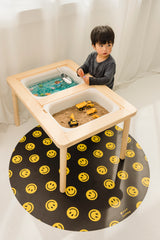 Catch All Mat for Mealtime & Playtime Mess - Classic Smiley *Limited Edition*