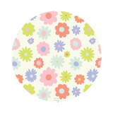 Catch All Mat for Mealtime & Playtime Mess - Flower Power