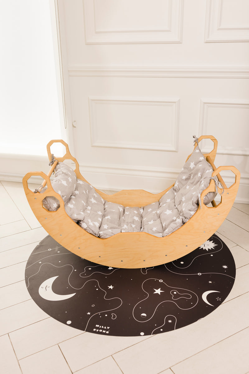 Catch All Mat for Mealtime & Playtime Mess - Constellation