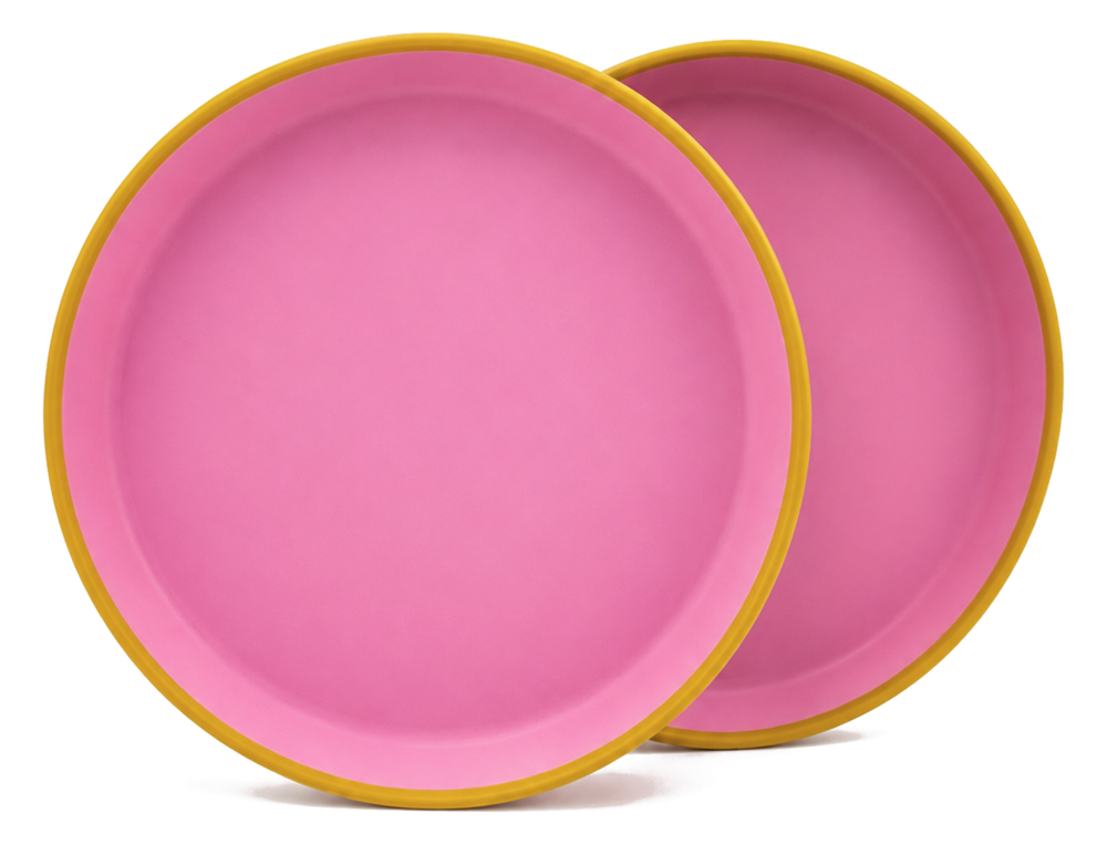 Two-Toned Plate Set - Set of 2