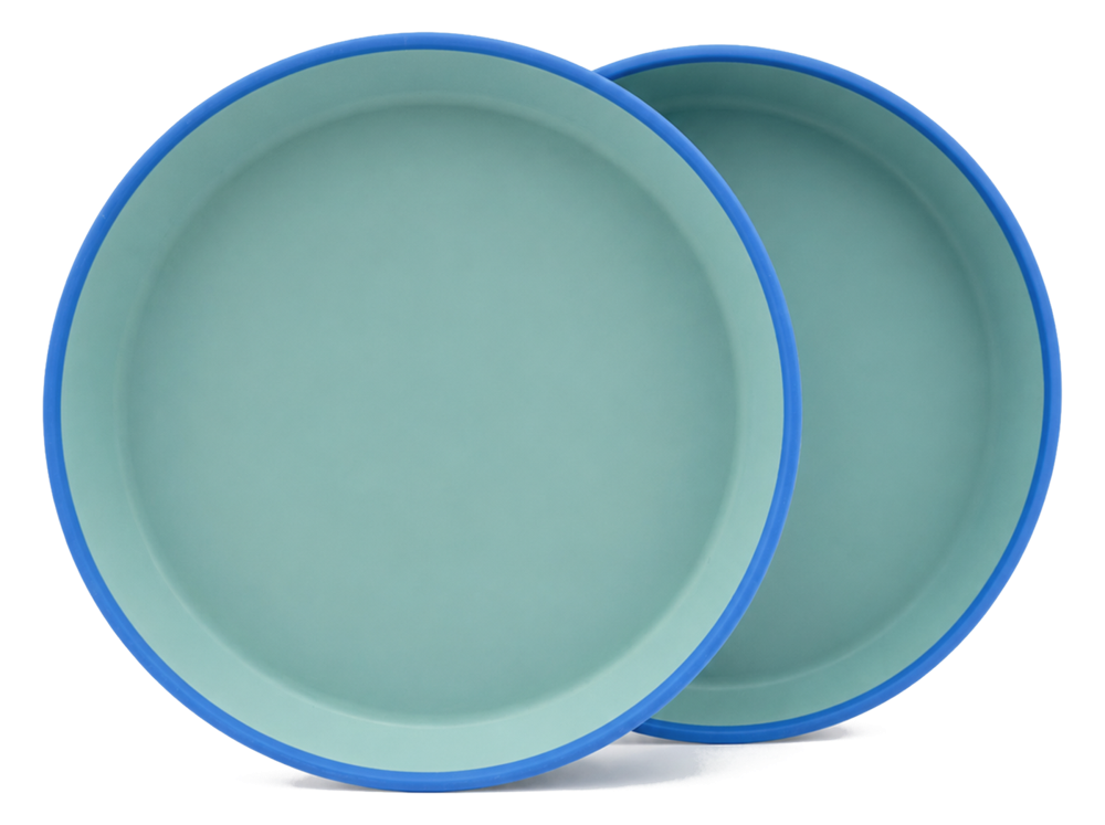 Two-Toned Plate Set - Set of 2