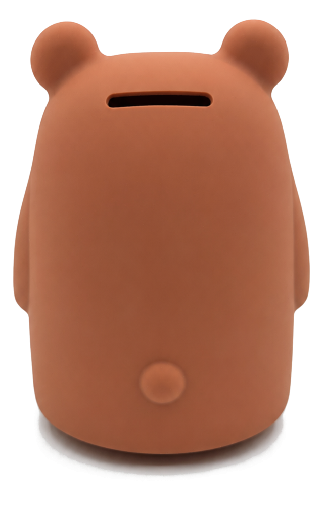 Silicone Piggy Bank - Bear
