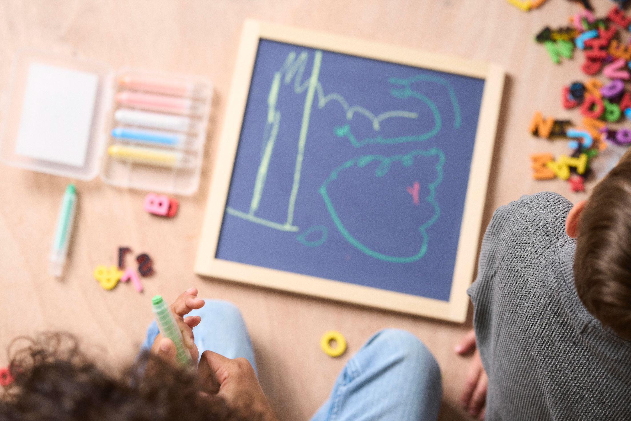 Magnetic Magic Board - Stormy Blue