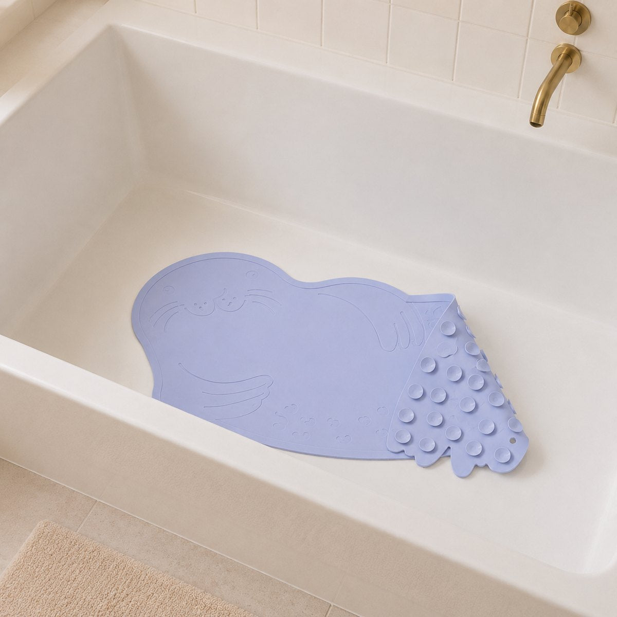 Silicone Bath Mat - Walrus