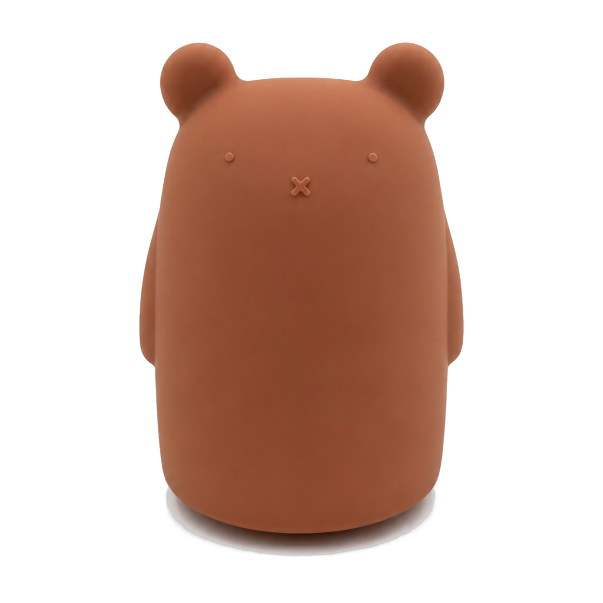Silicone Piggy Bank Bear - Warm Cocoa