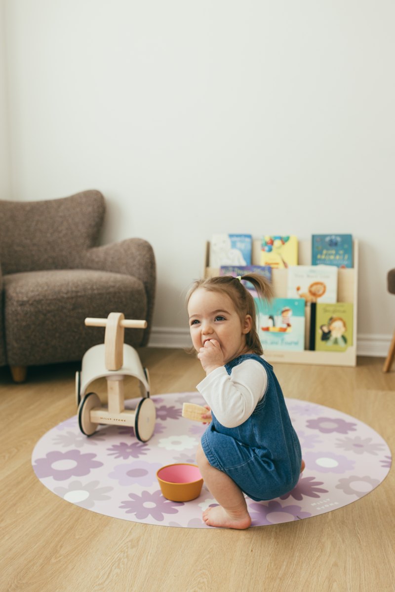 Ride-on Balance Car – Taupe lifestyle