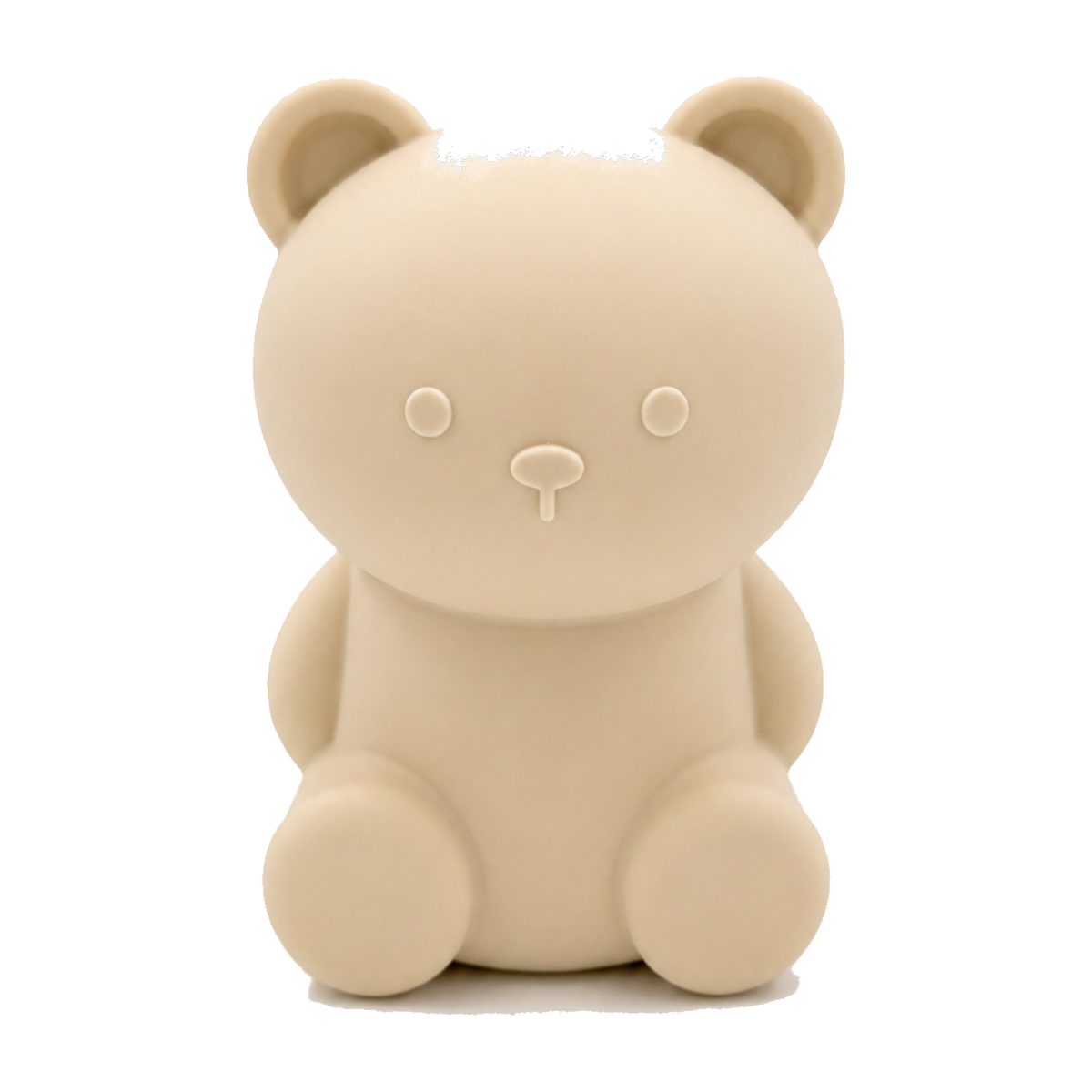 Silicone Toothbrush Holder Bear Vanilla