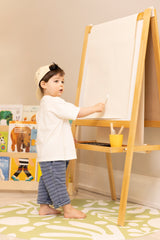 Catch All Mat for Mealtime & Playtime Mess - Leafy Green