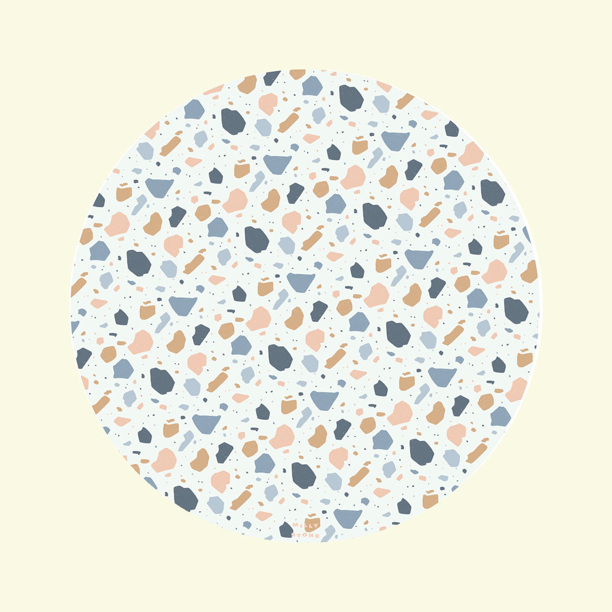 Catch All Mat for Mealtime & Playtime Mess - Terrazzo
