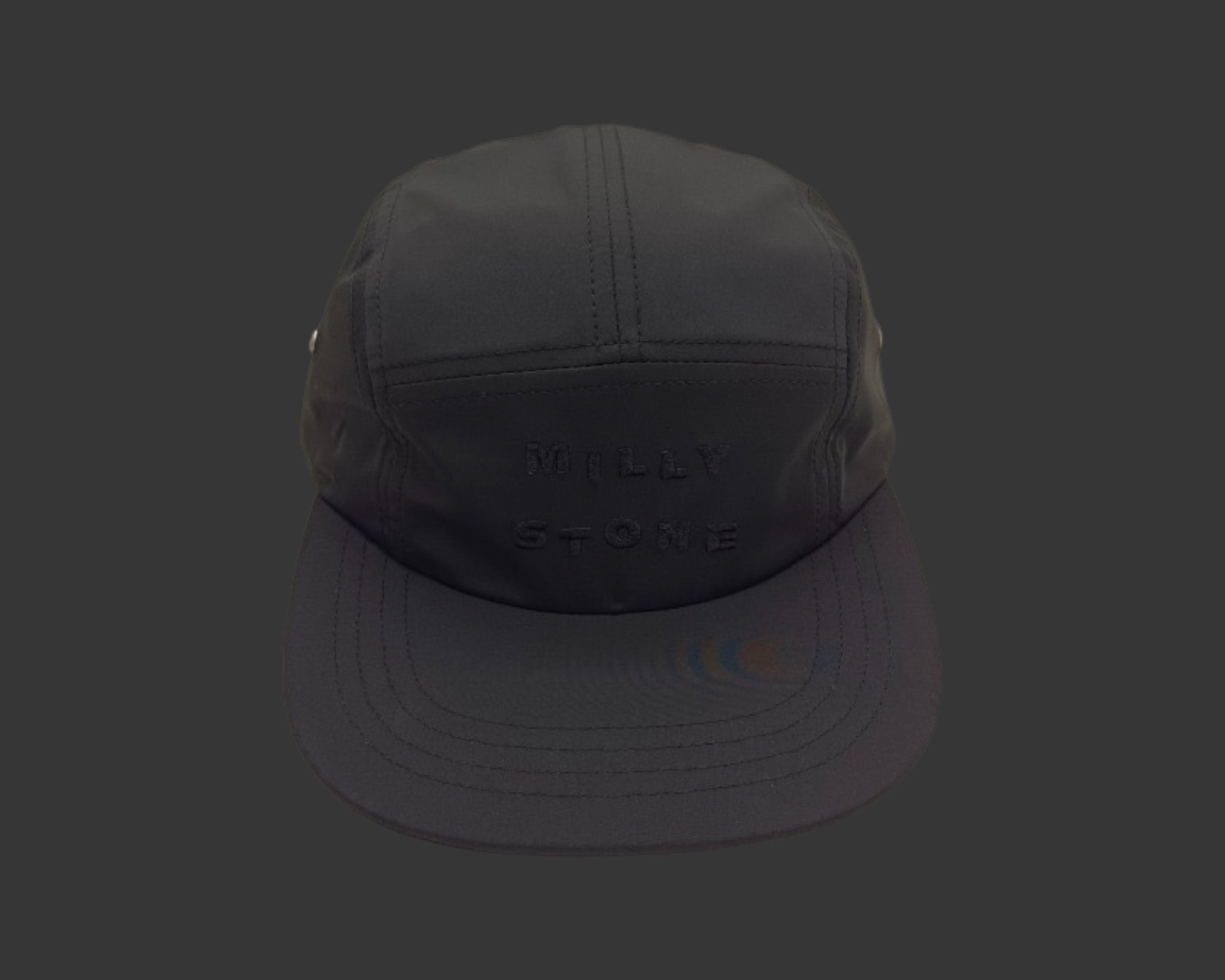 Carbon - Milly Stone 5-Panel Cap