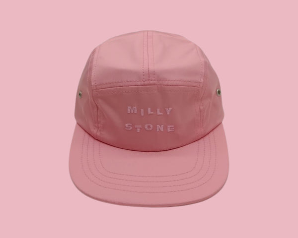 Pink - Milly Stone 5-Panel Cap